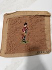Vintage Completed Needlepoint Petit Point Victorian Gentleman 14x14