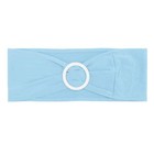 Tvoip 10pcs Chair Cover Stretch Band With Buckle Slider Sashes Bow Wedding Banqu