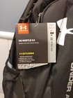 Under Armour Storm Ua Hustle 3 0 Backpack Black silver Laptop School  1294720