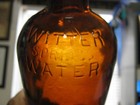  selling At Cost 1880 s Orange amber 16oz  Witter Spring Water san Francisco  Ca