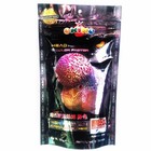 Okiko Cichlid Flowerhorn Fish Food Head Up Hunch Platinum Color 3 M Pellets 100g