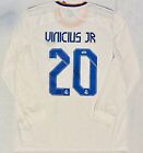 Vinicius Junior Signed 21 22 Real Madrid Adidas Jersey Vini Jr  Beckett Witness