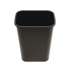 Impact 77035 41-qt  Polyethylene Soft-sided Wastebasket - Black New