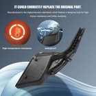 Front Windshield Wiper Cowl Cover Fit Rav4 2020-2022 Extension Panel 1 Set Black