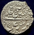 Afghanistan Sher Ali Khan Ar 1 2 Rupee Herat Mint Ah1283  1866 Ad  Double Struck