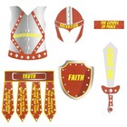 12 Sets Armor Of God Costume Armor Of God Craft Kit For Kids Cutouts Christian 