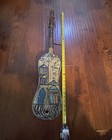 Vintage Antique Moroccan Gnawa Guembri  Hejhouj Or Sintir Hand Painted  Rare