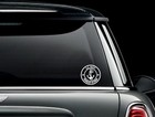 Disabled Us Navy Veteran Cut Vinyl Car Truck Window Decal Sticker Us Seller