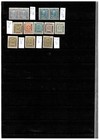 Montenegro Collection 1905  Stamps  With  Overprint  Ustav   2 Pages   Used mh
