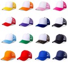 1pc Fashion Unisex Plain Baseball Cap Adjustable Trucker Flat Visor Cap Snapback