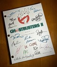 Ghostbusters Ii Script Cast-signed - Autograph Reprints - 120 Pages