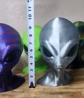 Grey Alien Bust - 3d Printed Sci-fi Extraterrestrial Head  Ufo Decor