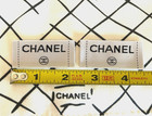 Chanel Clothing Label Tag Sewing Replacement New  two 2  2 25  X 1   55x24 Mm
