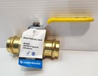1  Press Full Port Brass Ball Valve   Only Sale Box Of  5 Pcs  