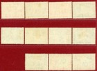 Malaya Perak 1957-61   127-37  Mint  Og  Lh  Scv  37 15