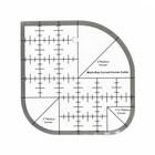 Curved Corner Cutter Ruler  Quilting Sewing Ruler  Sewing Patchwork Template For