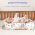 Funda Para Tumbona De Beb   Hecha De Ray  n De Bamb   Compatible Con Snuggle Me Lou