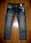 Rock Revival Betty Skinny Crop Jeans Distressing Ep9162sc229 Women s Size 29