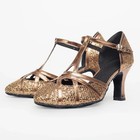 Women   s Glitter Ballroom Dance Shoes Latin Salsa Tango Heels