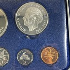 1974 Jamaica 8x Coin Proof Set Lot b3330 Silver  With Case   C o a 