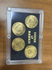 1971 Kingdom Of Hawaii 10 Cents Aluminum-bronze Proof 4-coin Set Km 15a