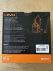 Levn Bluetooth Wireless Headset Noise Cancelling Mic   Charging Base  Pc phone