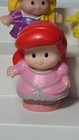 Lot Of 8 Little People Disney Princess   Prince Figures Belle Ariel Cinderella 