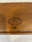 Antique 1889 Singer Sewing Machine Oak Puzzle Box W accessories Attachments