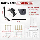 Starlink Gen 3 Mount Kit Adjustable Wall Roof Bracket For Starlink Standard 4 4x