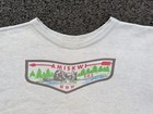 Vintage 1960s Scout Camp Hiking Sweatshirt - Amiskwi Rocky Mountains - Large