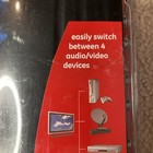 Ge 37630 4 Device Audio video gaming Switch With S-video Sealed