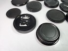 Lot Of 12 Vintage Camera Lens Caps Canon Minolta Tamron Nikon