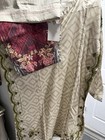 Nishat Pret Women   s Xs Beige Cotton Woven Kurta kurti Tunic Top Mpn 23274