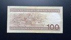 Lithuania Banknote 100 Litu 1991 P-50a Cu Prefix Ab