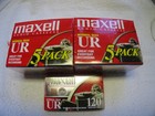 11 Nos Maxell Ur 120 Minute Audio Cassette Tapes Normal Bias 5-pack Ur120 New