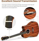 Acoustic Guitar Cutaway Acoustic Guitar Dreadnought Full Size 41 Inch Acustic   