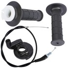 Throttle Cable Twist Handle Grip Handlebar For Ct70 Ct90 Mr175 Mt125 Nx125 Sl   