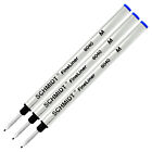3x Schmidt 6040 Fineliner Felt Tip Pen Refill  Blue Medium Point