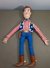 Disney Toy Story Woody 12    Figure Stars   Stripes Thinkway Toys Tested Working 