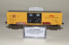 N Scale Atlas Ttx Trailer Train Railbox 60  Gunderson 7550 Box Car Graffiti  2