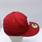 Men   s Puerto Rico New Era 59fifty World Baseball Classic Hat Size 7 3 8 Red