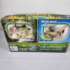 Backyard Safari 2-n-1  Habitat Frogs Bugs Lifelike Environment Examine Critters