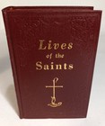 Vintage 1955 Catholic Lives Of The Saints-hugo Hoever-mint Condition W  Box