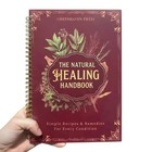 The Natural Healing Handbook  Spiral-bound Guide For Herbal Remedies And Natural