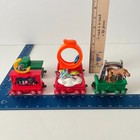 Mcdonalds Happy Meal Holiday Express Train Cars 2017 Lot Of 5 Sing Jurassic Mlp