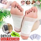 50pack Detox Foot Pads Body Toxins Feet Patches Slimming Deep Cleansing Herbal