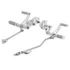 Polished Forward Controls Footpegs For Harley Sportster Super Low Xl883l 2011-13