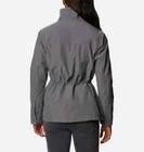 New Columbia Women s Tanner Ranch Lined Jacket City Gray Size L Sherpa Collar