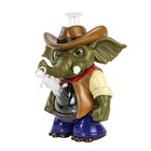 Hookah 10   Cowboy Elephant Glass Bong Water Pipes Smoking Tobacco W  14mm Bowls