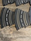 22 Pc Lot Artin Curved 2 Lane Slot Car Race Track 112212701 See Pictures Vg Cond